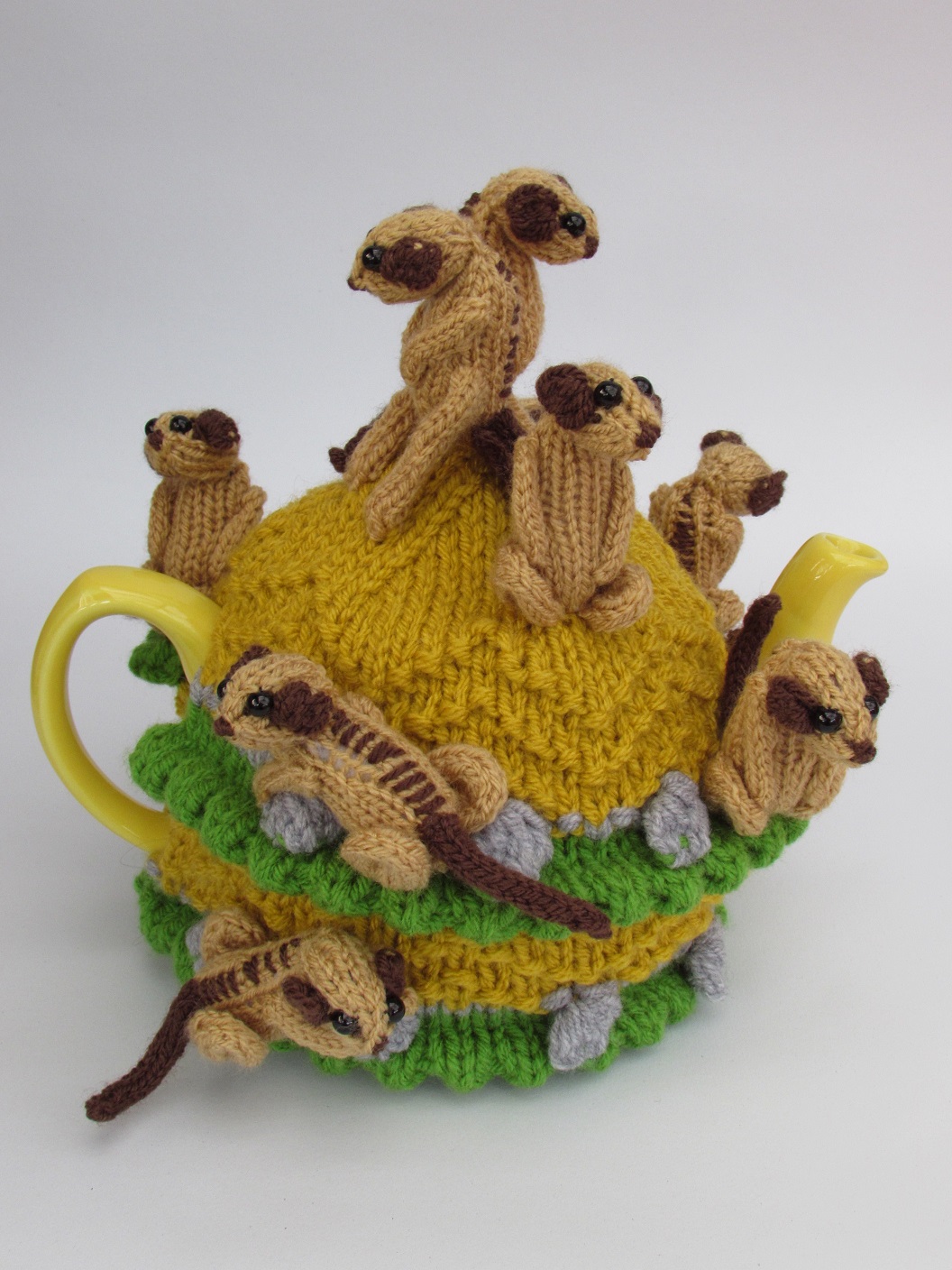 Animal Tea Cozy e modelli a maglia