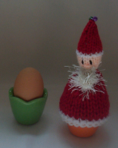 Santa Egg Cosy tea cosy