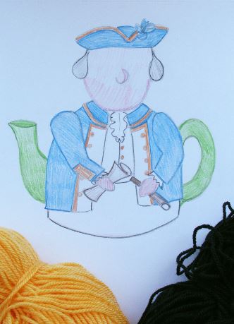 Captain James Cook tea cosy