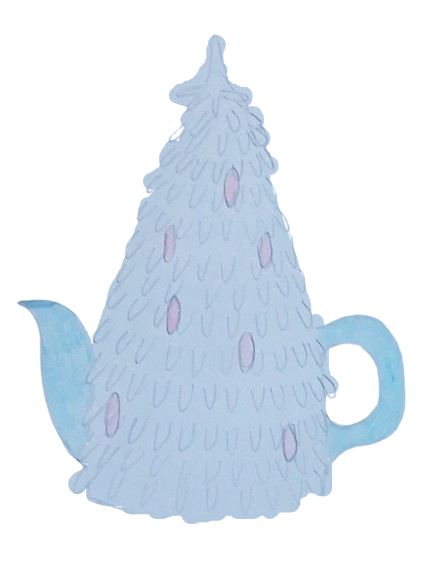 Mini Snowy Fir Tree Tea Cosy