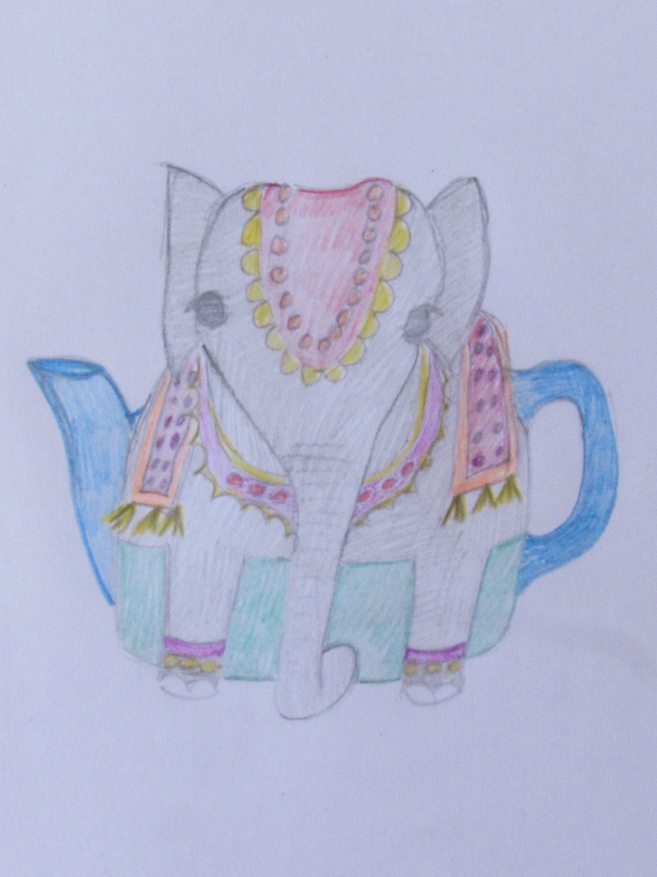 Decorated Elephant Tea Cosy