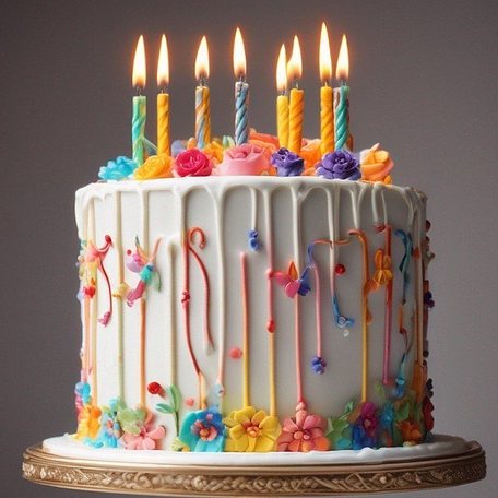 Happy Birthday Cake Chocolate Orange Cosy Design