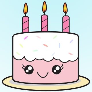 Happy Birthday Cake Chocolate Orange Cosy Design