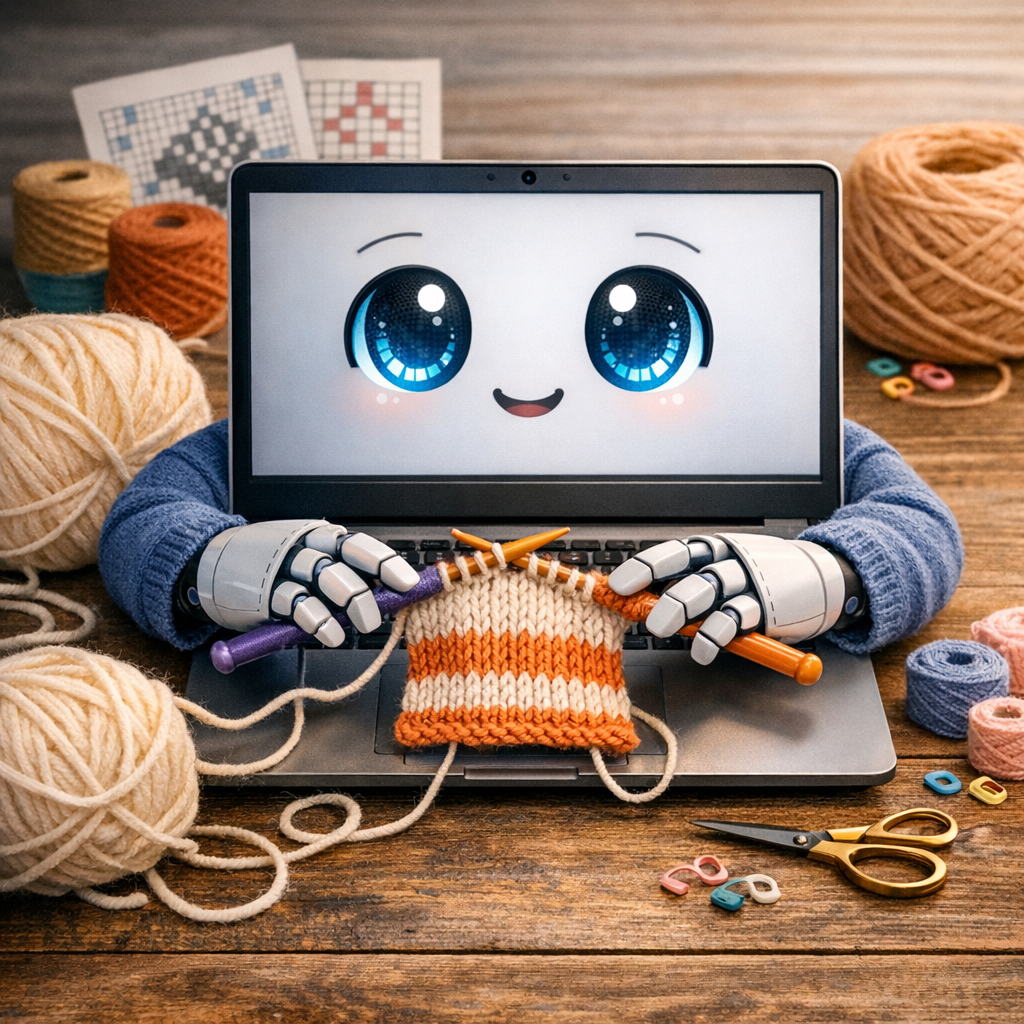 AI tools for writing knitting patterns