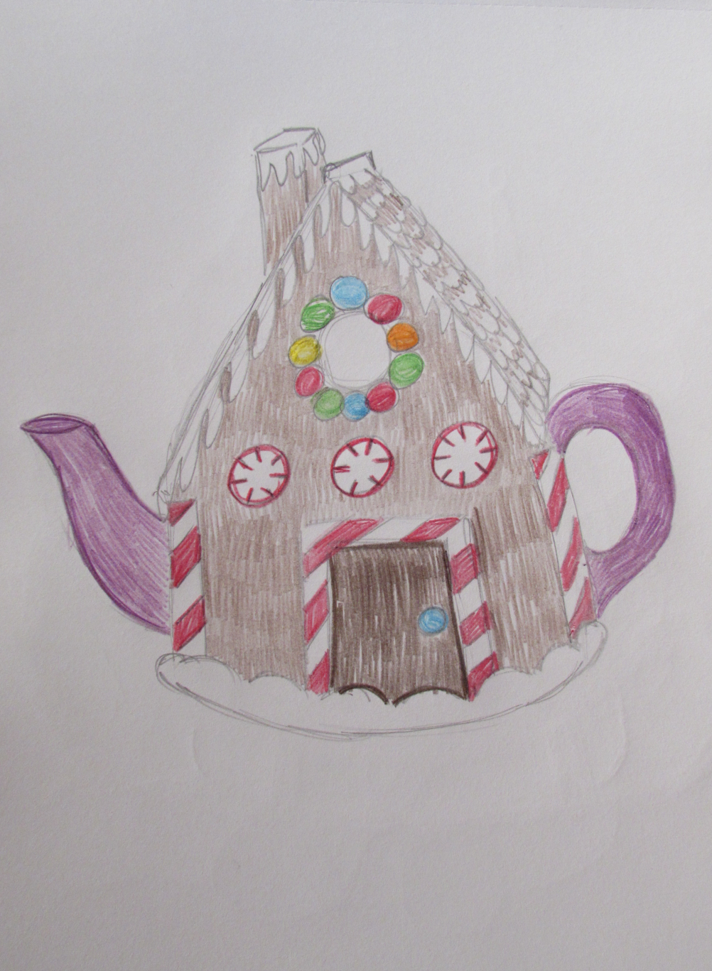 Gingerbread House Tea Cosy