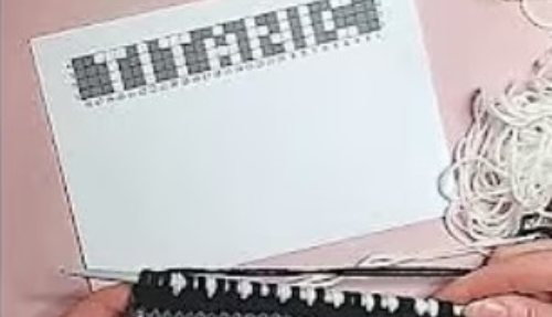 Fair Isle knitting for beginners with video tutorial of Titanic knitting chart