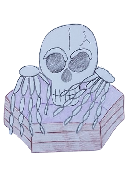 Halloween Skeleton Sweet Box Cover