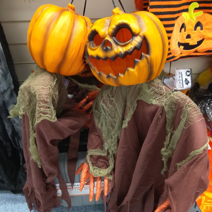 The Haunted Harvest Tea Cosy Pumpkin Head