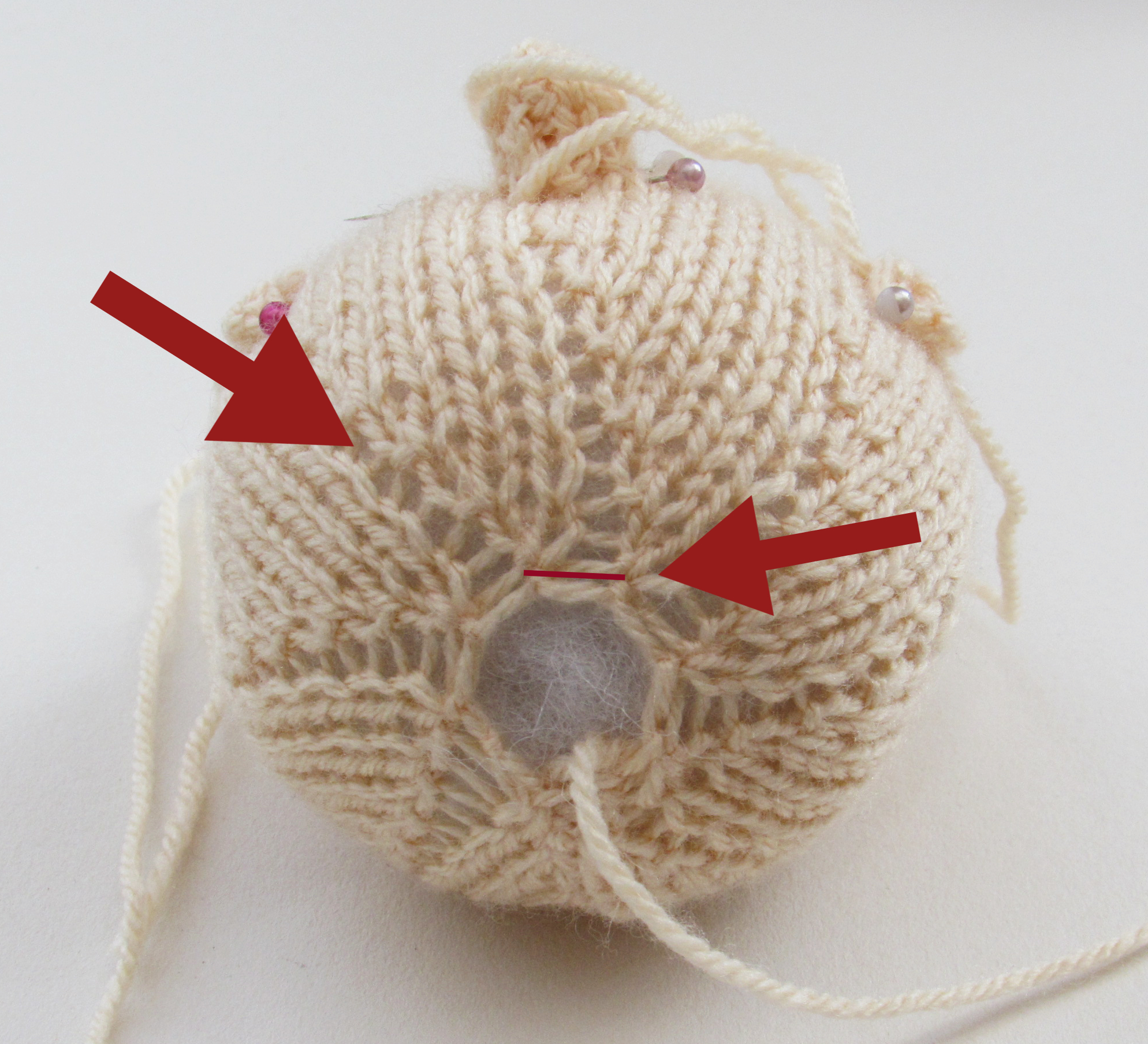 Unsightly Increase Ladders Knitting Tip