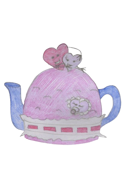 In Love Hearts Tea Cosy