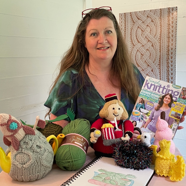 July Knitting Chat Podcast What I’m Making at TeaCosyFolk This Month
