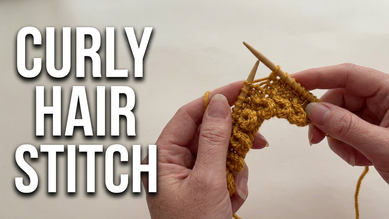 Nurse Tea Cosy Knitting Tutorial How to knit her Textured Hair