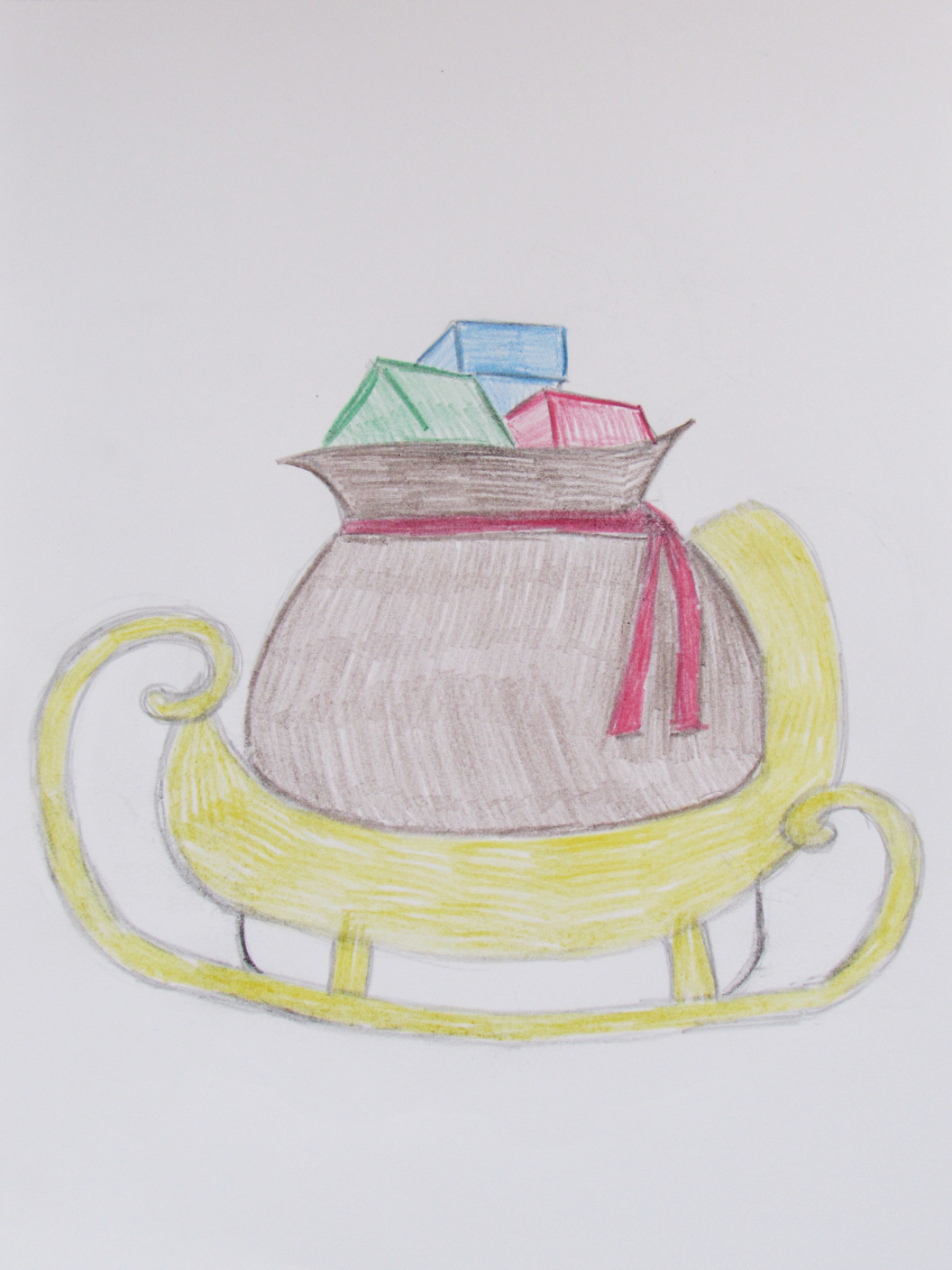 Santa's Sleigh Tea Cosy