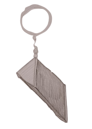 design sketch of a Sleep Pod Keyring to raise money and awareness of homelessness