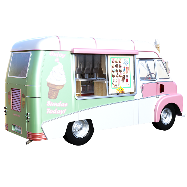 Ice Cream Van Tea Cosy