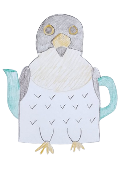 Peregrine Falcon Tea Cosy Design