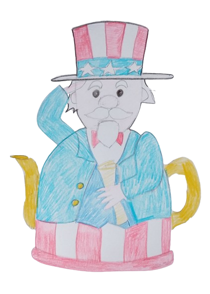 Uncle Sam Tea Cosy design sketch