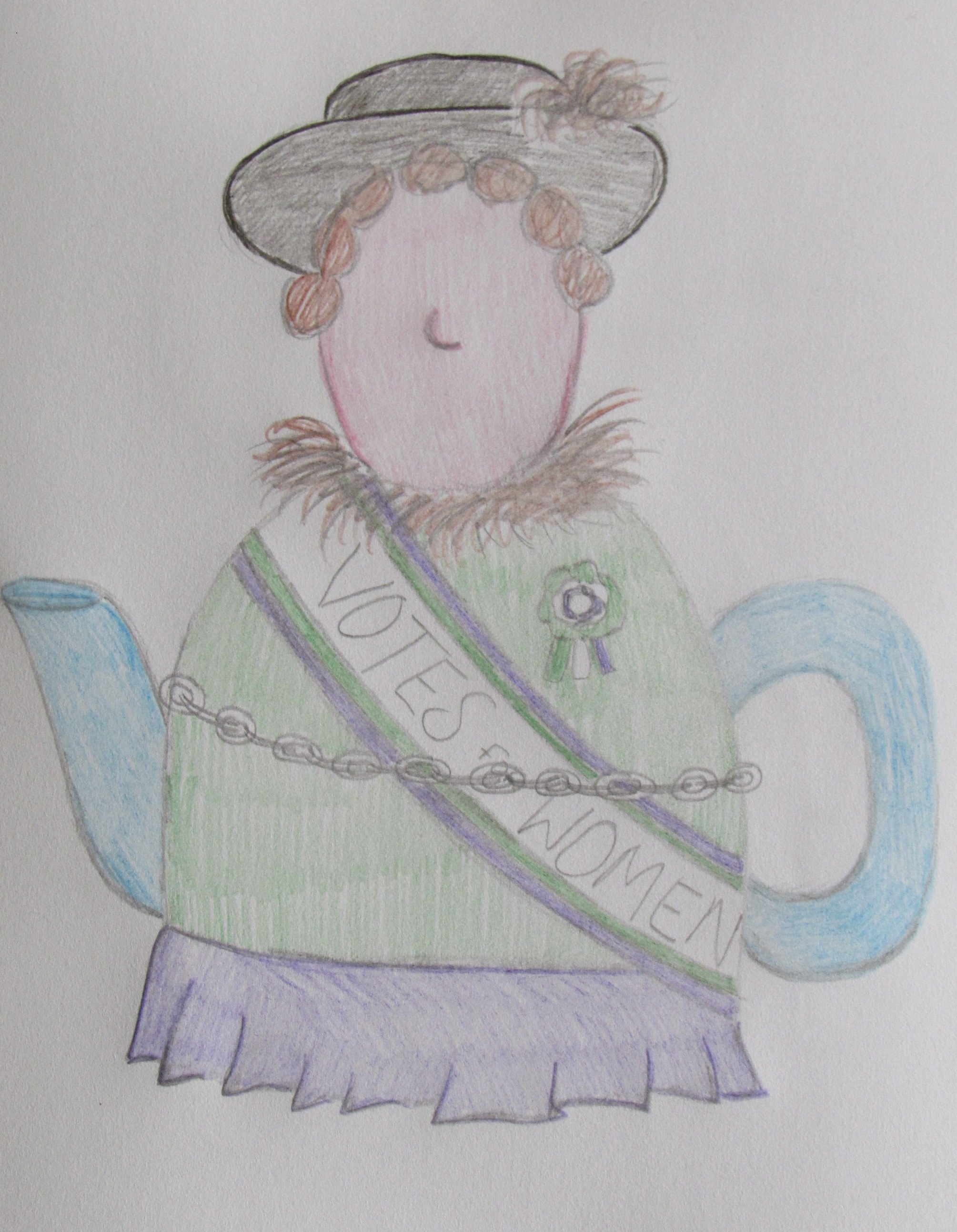 Suffragette Tea Cosy