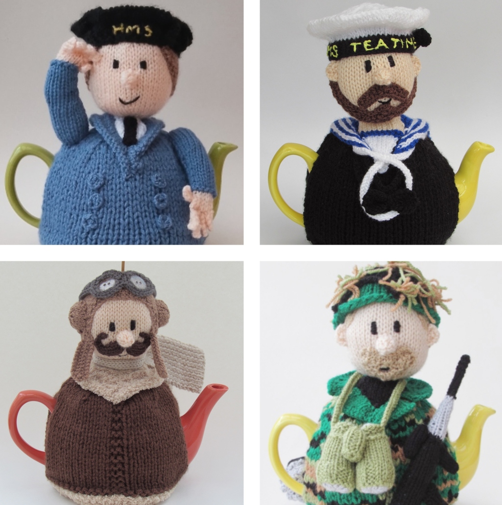 Armed Forces Tea Cosies Set of