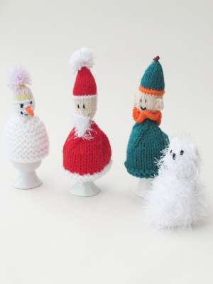 Christmas Egg Cosies