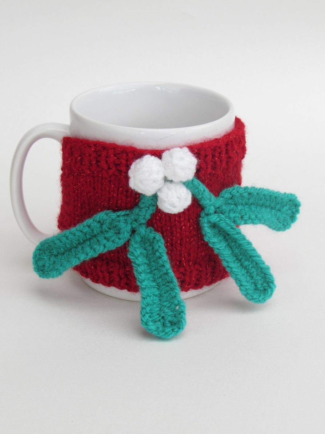 Mistletoe Mug Cosy tea cosy