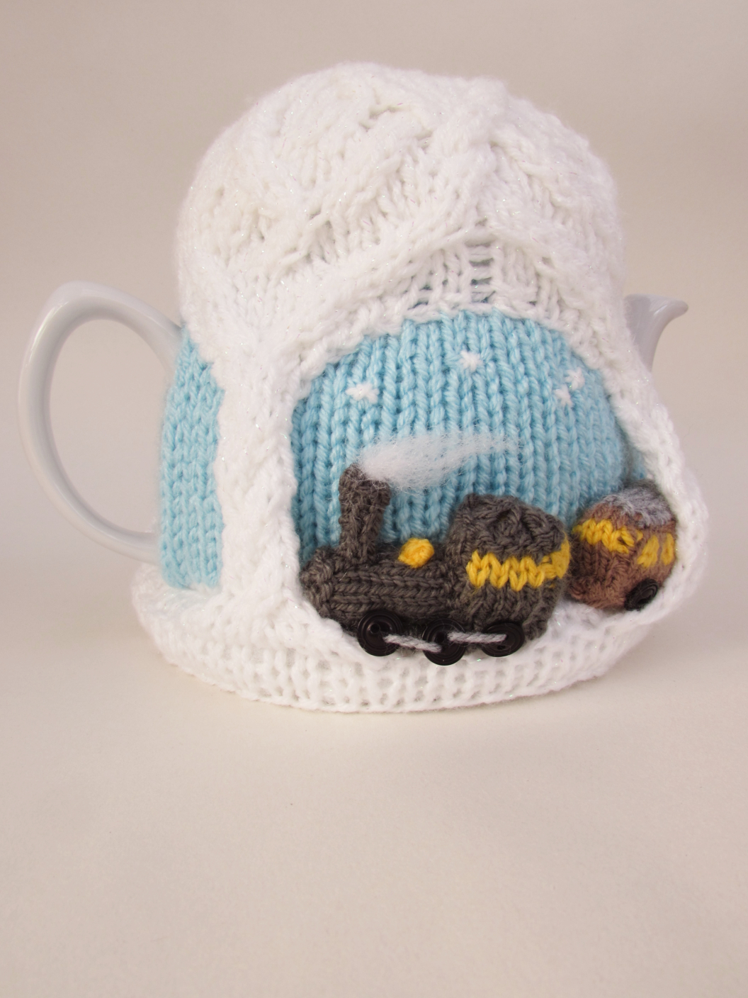 Christmas Steam Train tea cosy