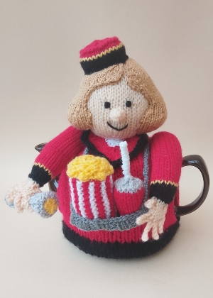 Cinema Usherette tea cosy
