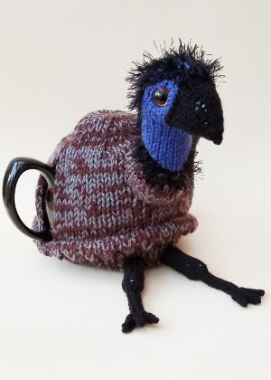 Emu tea cosy