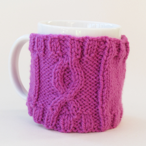 mug cosy knitting pattern