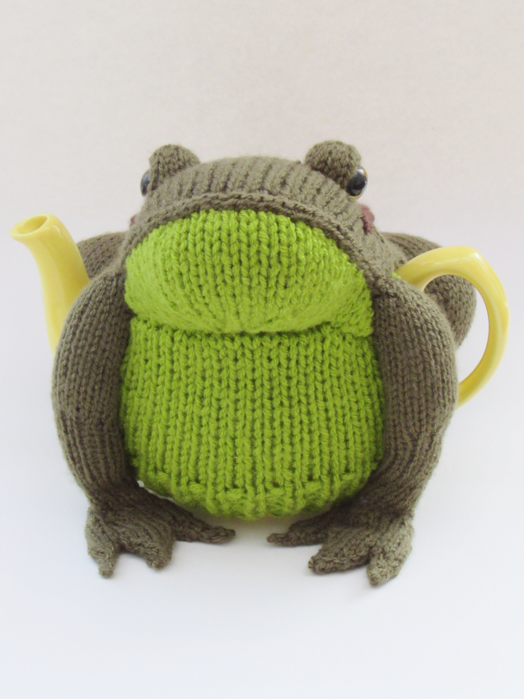Frog knitting pattern