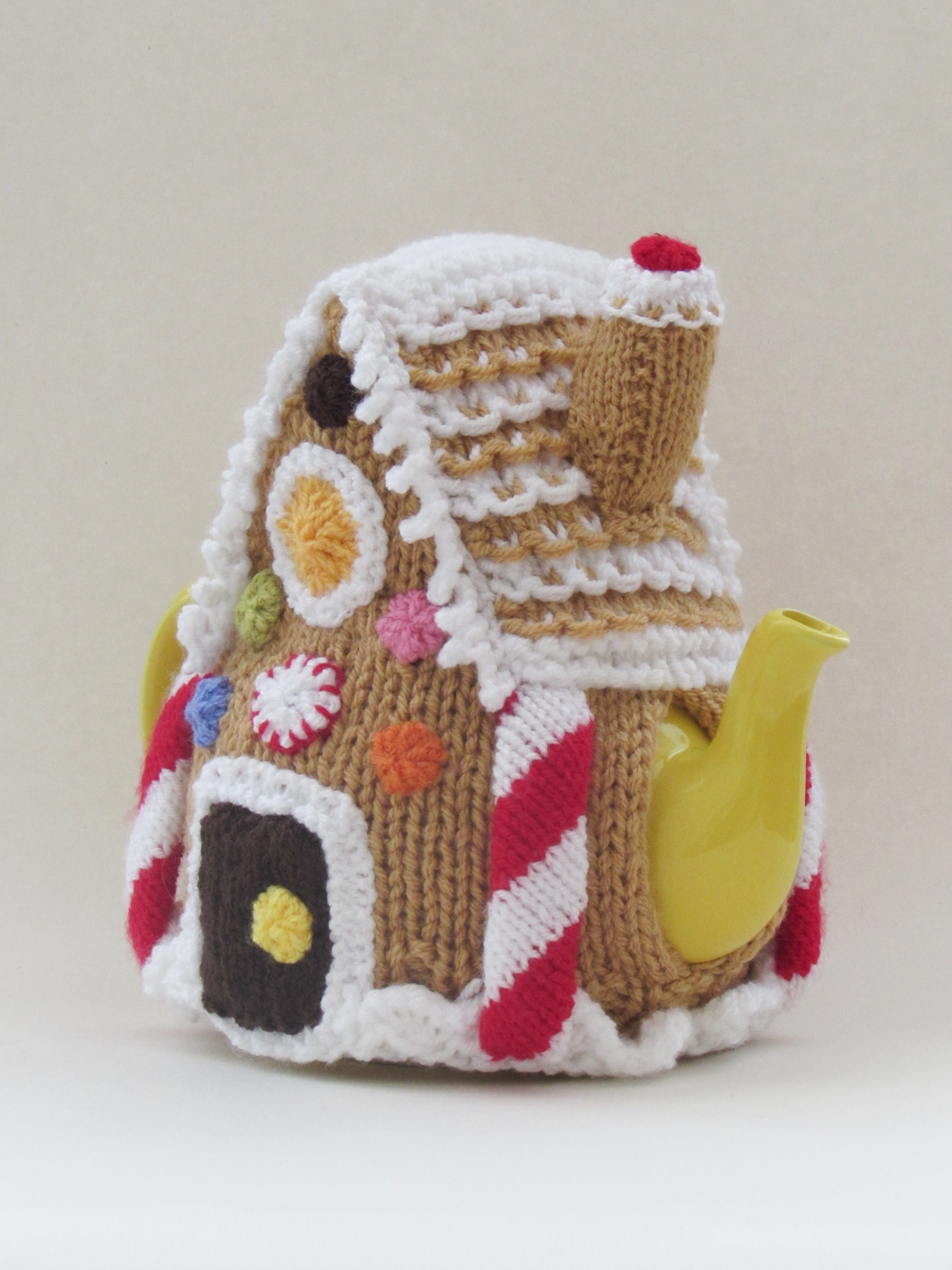 Gingerbread House knitting pattern