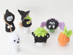 Halloween Egg Cosies