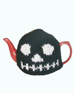 Halloween Black Skull Tea Cosy