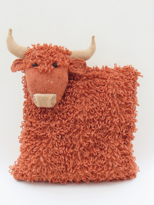 Highland Fling Heilan Coo Cushion