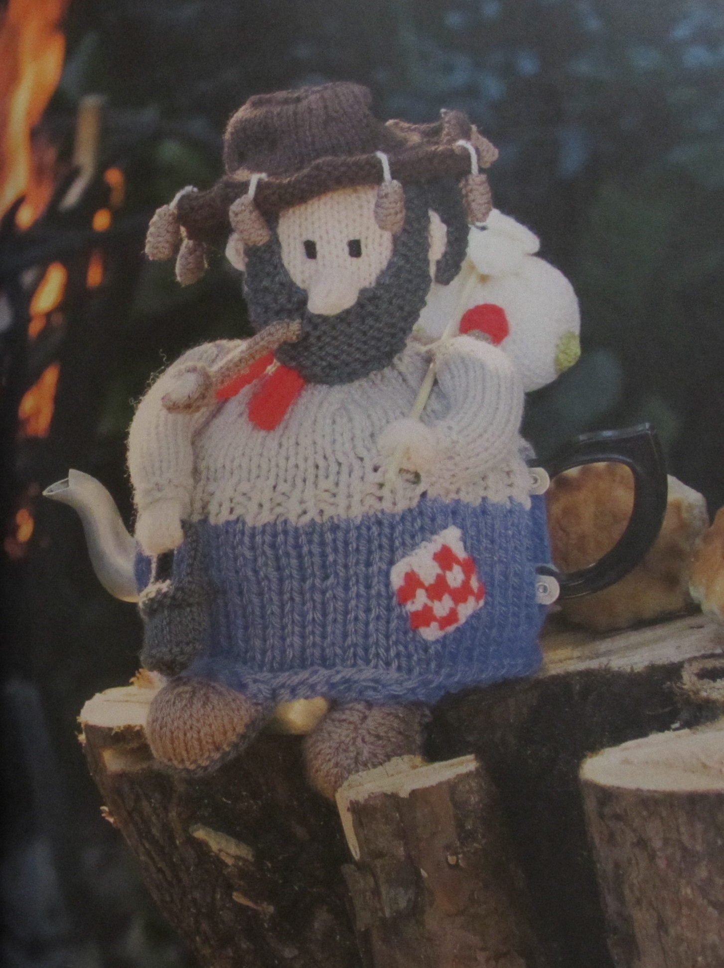 Australian Swaggie tea cosy knitting pattern