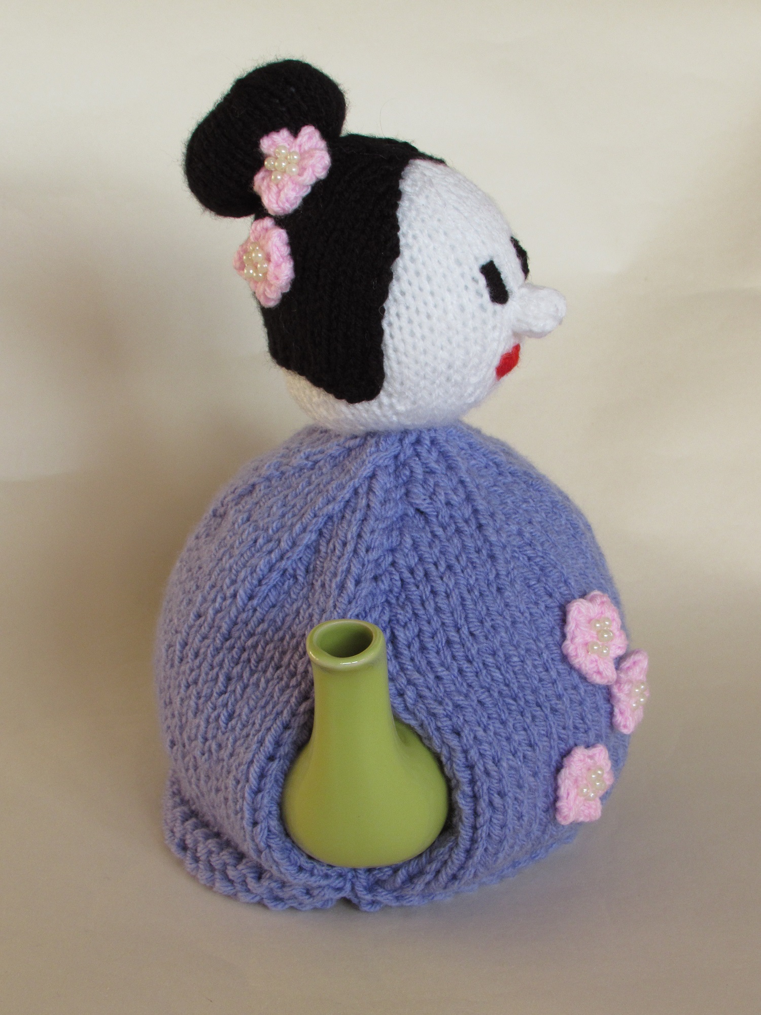 Japanese Lady knitting pattern
