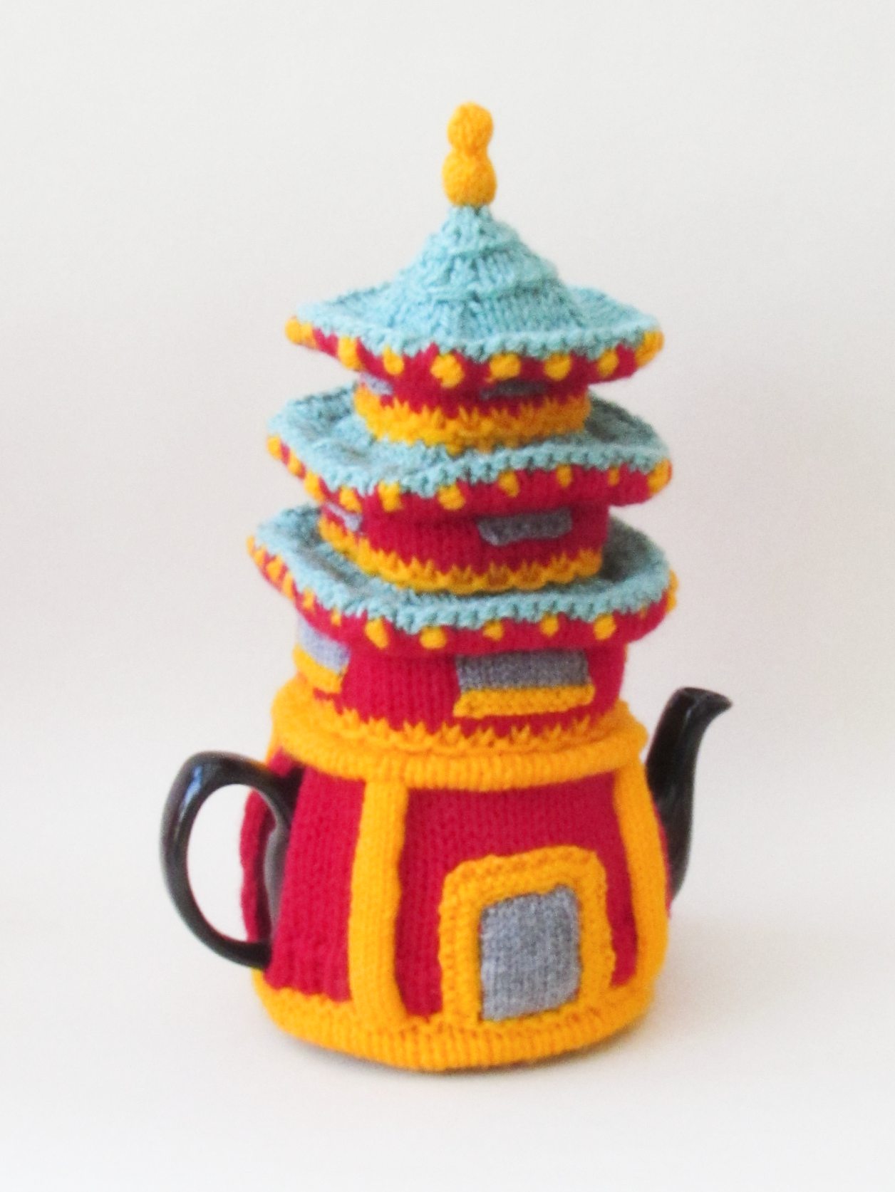 Japanese Pagoda knitting pattern