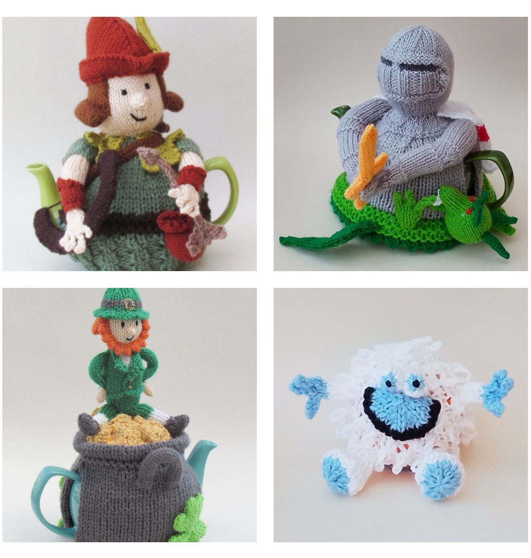 Legendary Characters Knitting Pattern Set