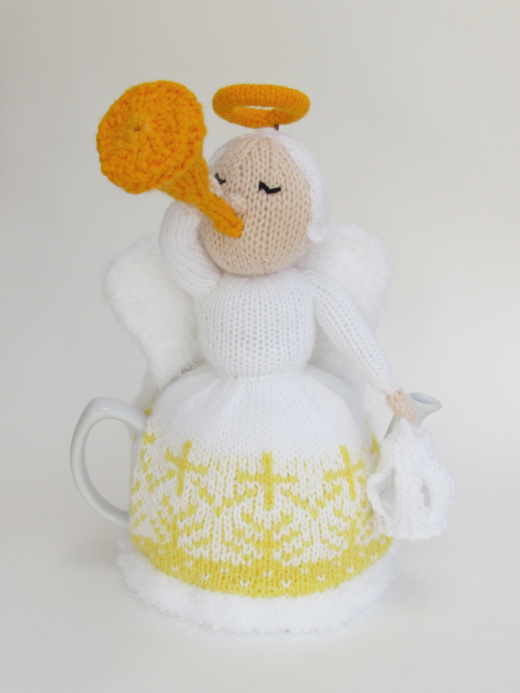 Heavenly Brew Christmas Angel tea cosy