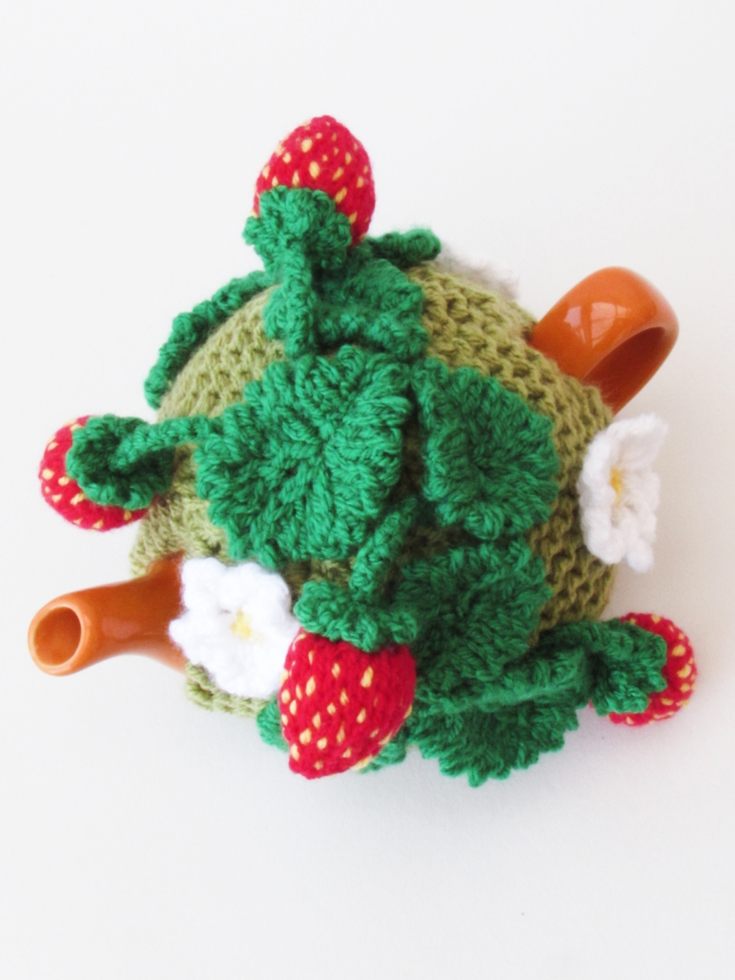 Mini Sized Strawberry Patch knitting pattern