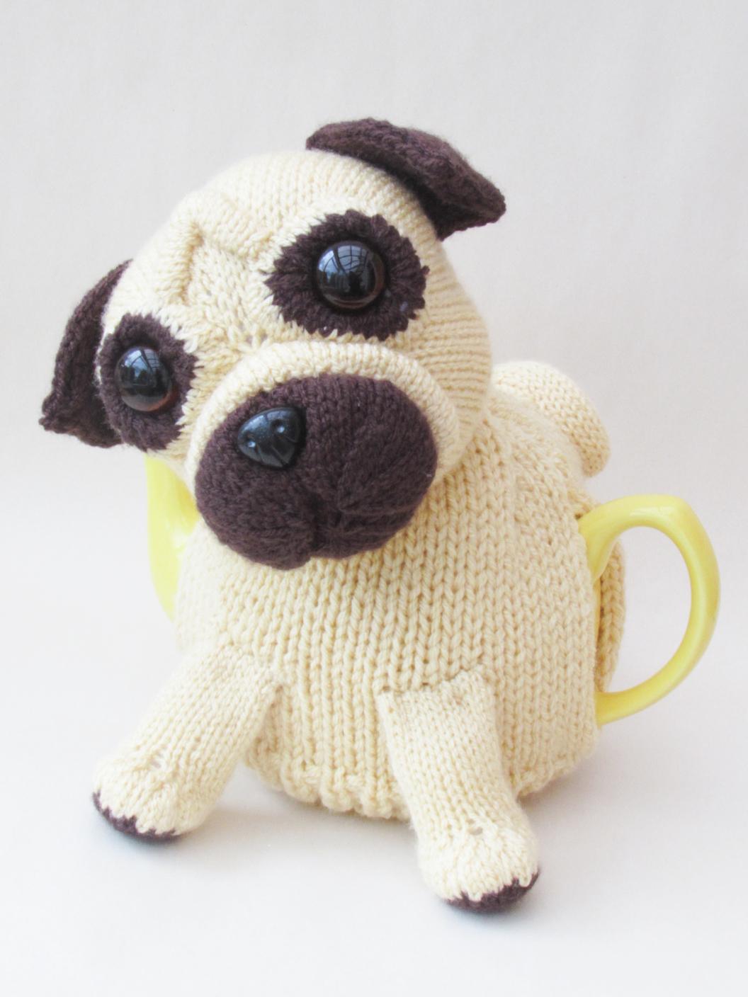 Pet Pug knitting pattern