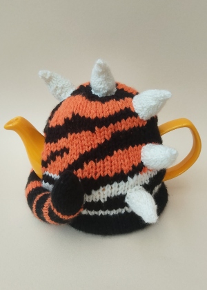 Punky Tiger tea cosy