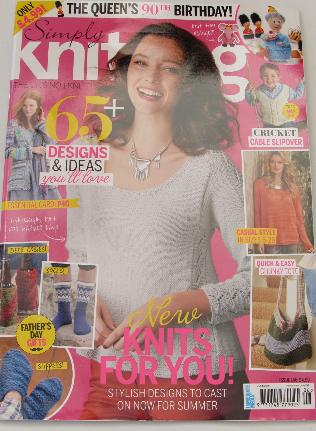Front Page Simply Knitting Magazine