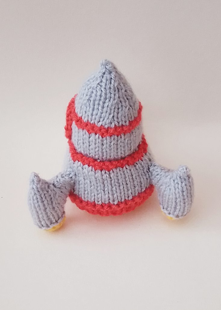 Rocket Netting Pattern Rocket Chocolate Orange Cosy knitting pattern