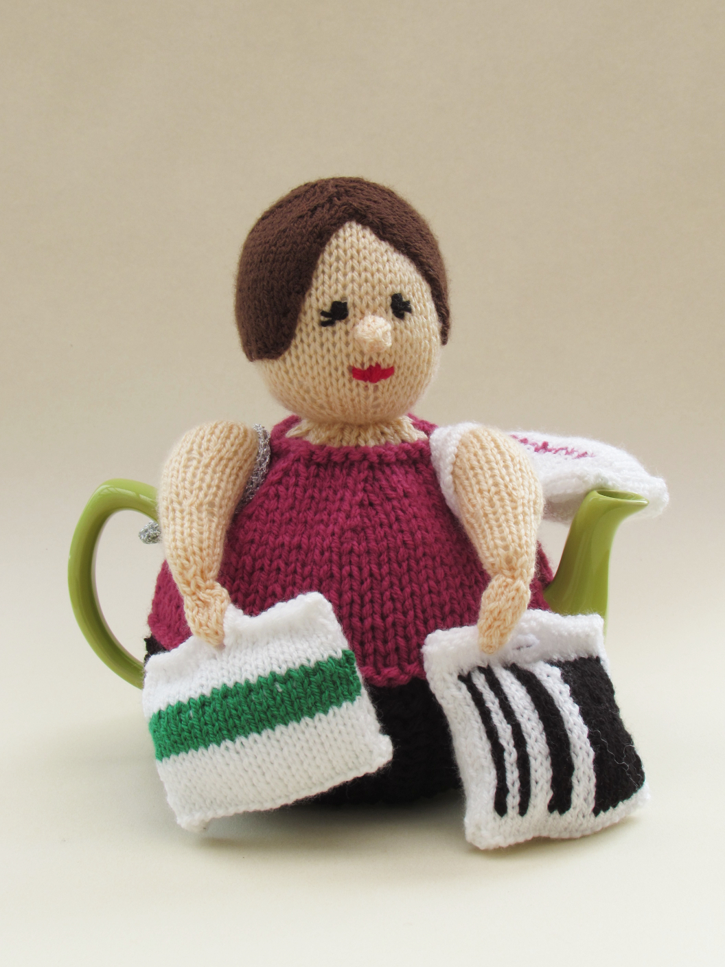 Shopaholic knitting pattern