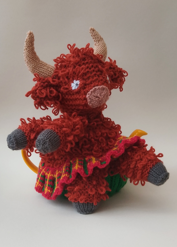 Dancing Highland Cow