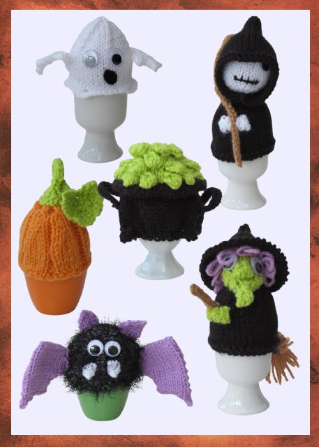 Halloween Egg Cosies