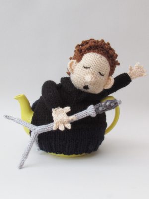 Rock Star tea cosy