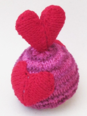 Love Heart Chocolate Orange Cosy tea cosy