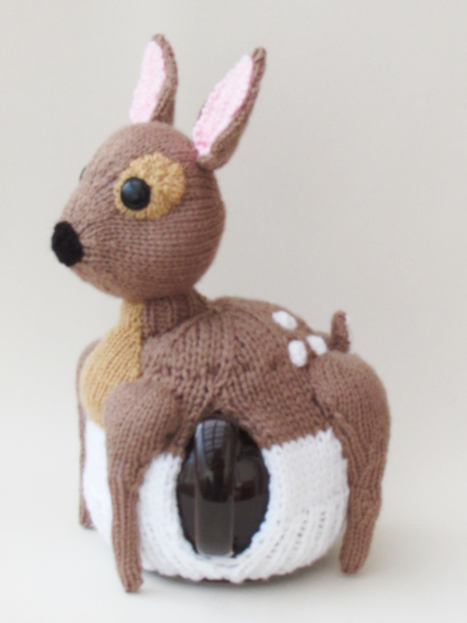 Vintage Woodland Deer knitting pattern